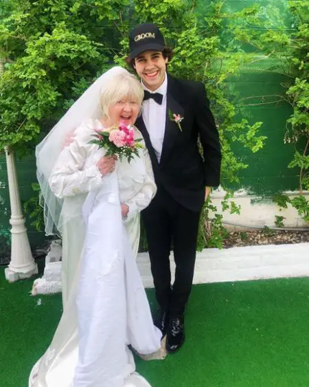 David Dobrik got married to his best friend Jason's mother.