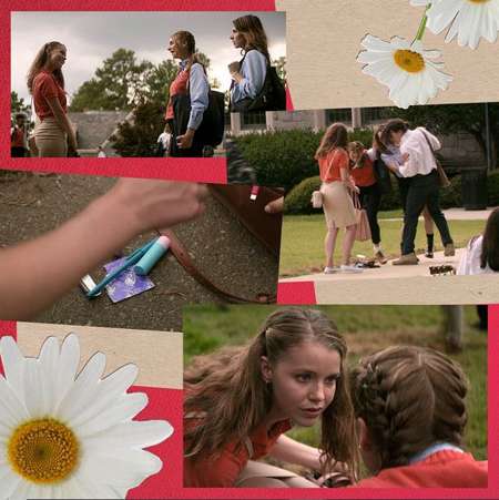 Devon Hales plays April Stevens in the Netflix series Teenage Bounty Hunters