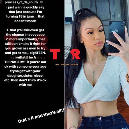 Deyjah Harris put all the men on notice about her not being available to date.