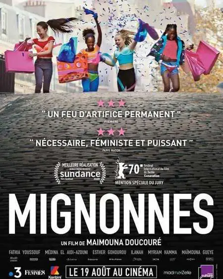 Fathia Youssouf plays Amy in the Netflix movie Cuties/Mignonnes.