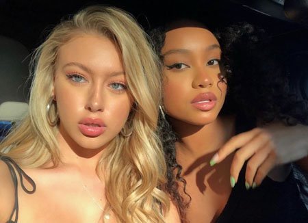 Genneya Walton's fans think she is dating her best friend Logan Riley Hassel.