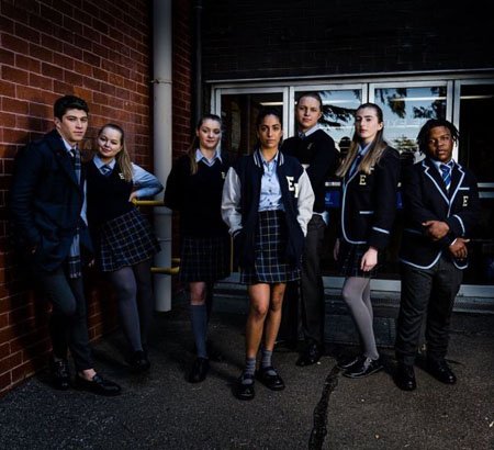 Georgio Stone was cast as Mackenzie Hargreaves in the Australian soap 'Neighbors.'