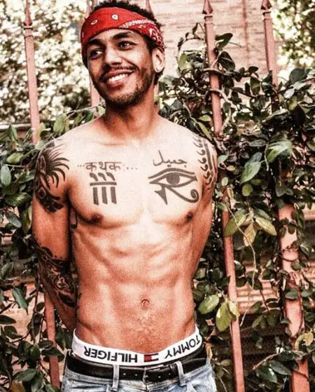 Jahmil French loves to get his body inked.
