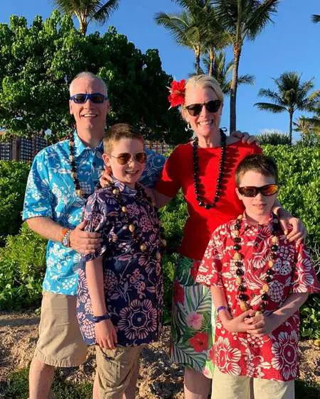 Janice Dean and Sean Newman have two sons.