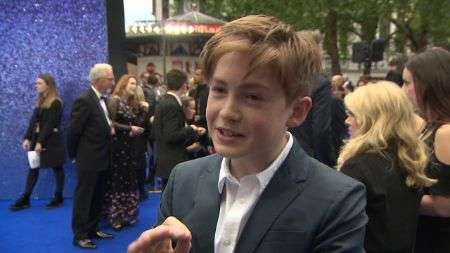 His Dark Materials star Kit Connor at the Rocketman London Premiere