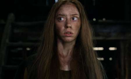 Lily Newmark plays Pym in the Netflix series Cursed.