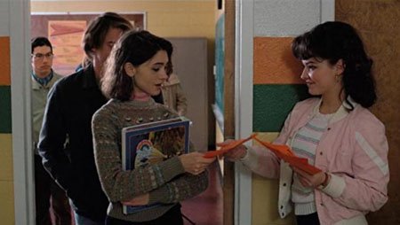 Madelyn Cline played Tina in the second season of the Netflix series Stranger Things.