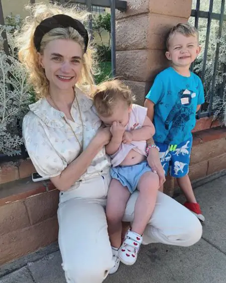 Megan Ferguson went through postpartum depressionafter the birth of her second daughter.