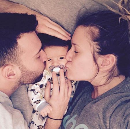 Nassim Ssimou and Jessi Smiles welcomed son Noah four months after getting married.