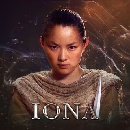 Thaddea Graham plays Iona in the Netflix series The Letter for the King.