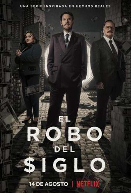 The Great Heist Netflix cast is an ensemble led by Andres Parra.