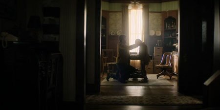 This was a beautful moment between Hilde and her father Matthew.