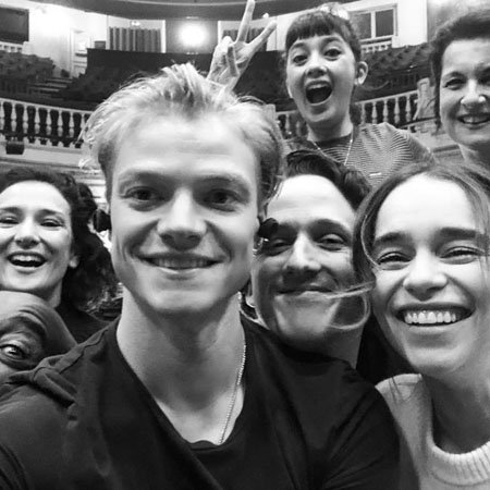 Tom Rhys Harries was in a play called The Seagull, with Emilia Clarke, which got shuttered due to the COVID-19 pandemic.