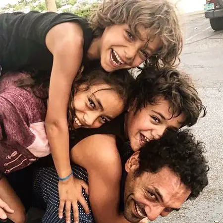 Tomer Sisley is the father of three kids from his previous relationship.