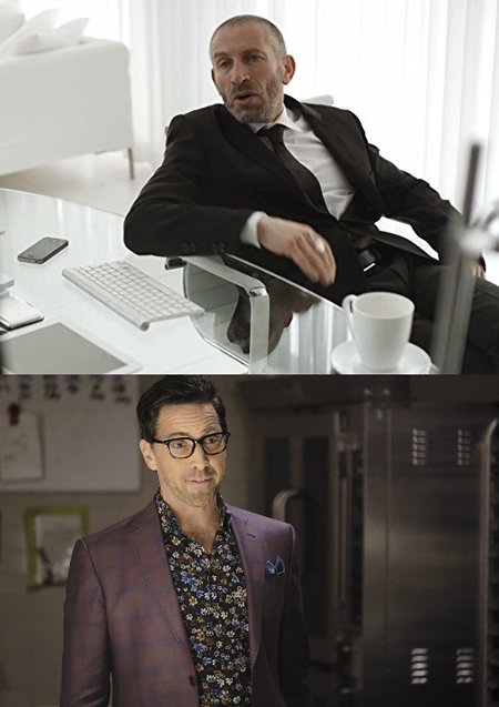 Tzvika and Lewis could not be more different in the two series.