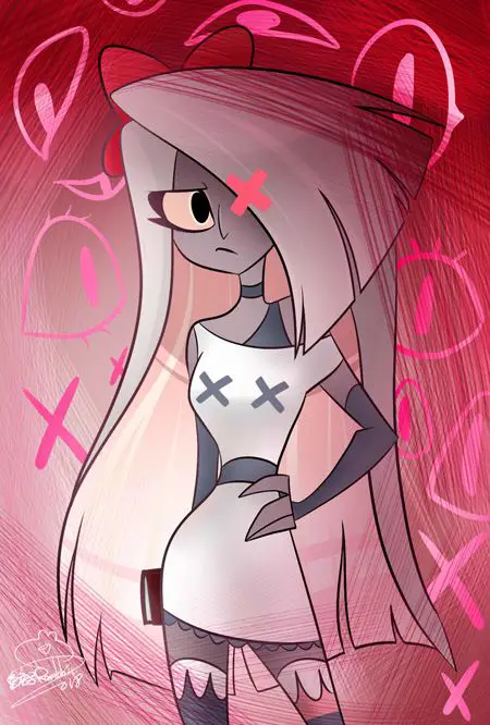 Vaggie is the girlfriend of Charlie.