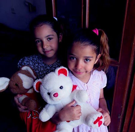 Victoria Jordan and Ysabel Jordan are twins, the two kids of Yvette and Michael Jordan.