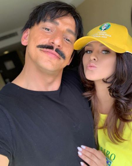 Vitaly Zdorovetskiy and Kinsey Wolanski tried to streak during the Copa America finals but failed.