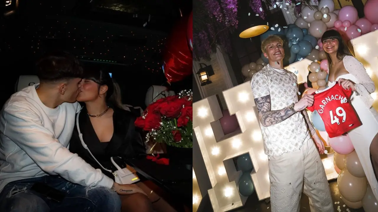 Alejandro Garnacho and his girlfriend, Eva Garcia, are expecting a baby.