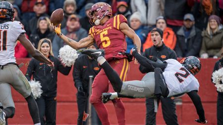 Allen Lazard played for Iowa State.