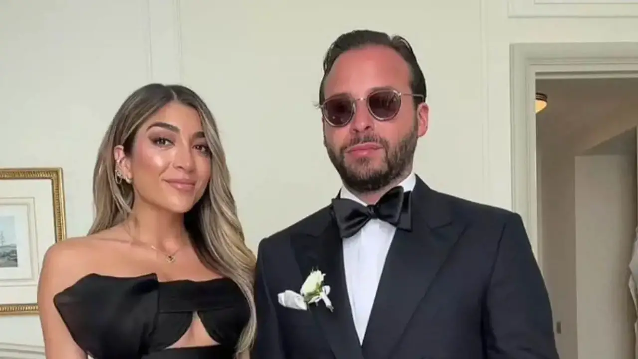 Amelia Liana with her boyfriend Jak Serr.