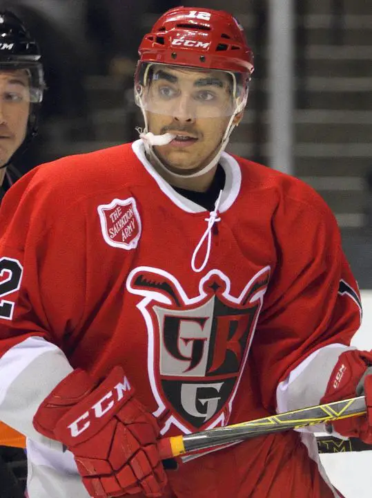 Andreas Athanasiou plays professional hockey for the Chicago Blackhawks. celebsindepth.com