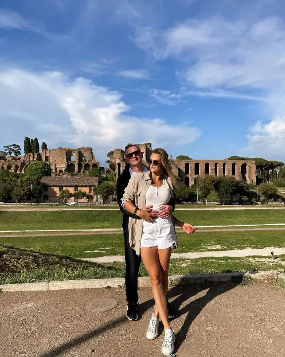 Aryna Sabalenka with her boyfriend, Konstantin Koltsov. celebsindepth.com