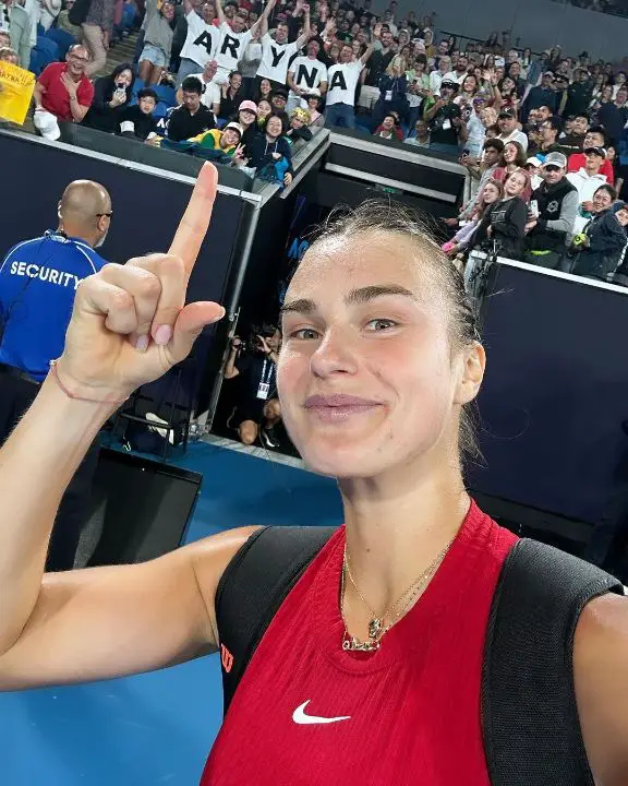 Aryna Sabalenka has a masculine body, leading rumors that she might be trans. celebsindepth.com