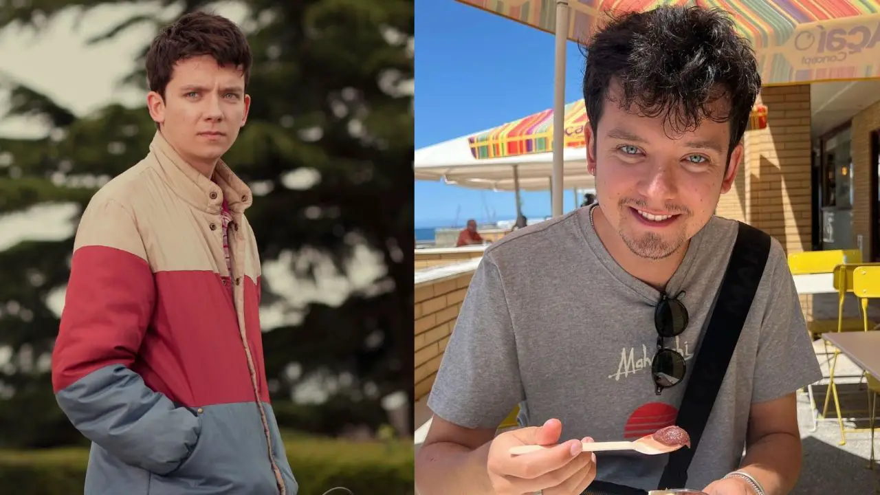 Asa Butterfield's appearance before and after weight gain. celebsindepth.com