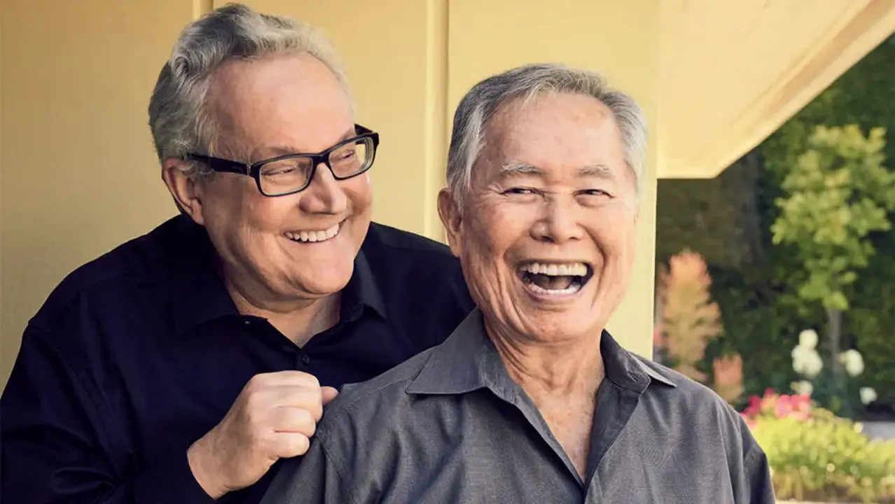 George Takei, the voice actor on Blue Eye Samurai, is gay. celebsindepth.com
