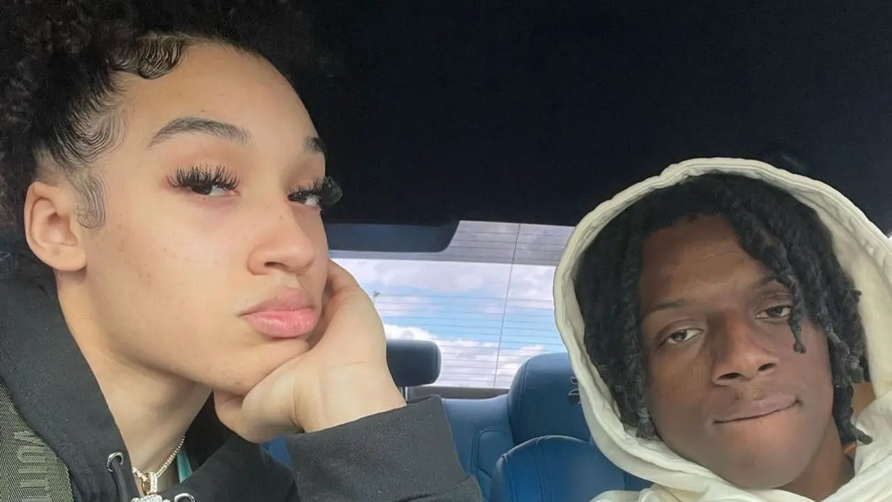 Brea Beal with her boyfriend, Jaycee Horn.