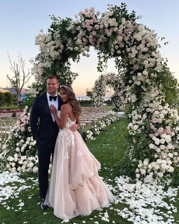 Cassandra Dawn, 33, with her husband, John Repstad. celebsindepth.com