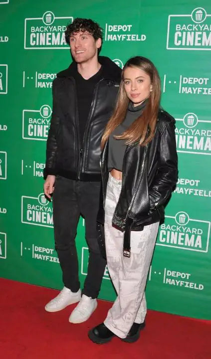 Charlotte Jordan with her boyfriend Paul. celebsindepth.com