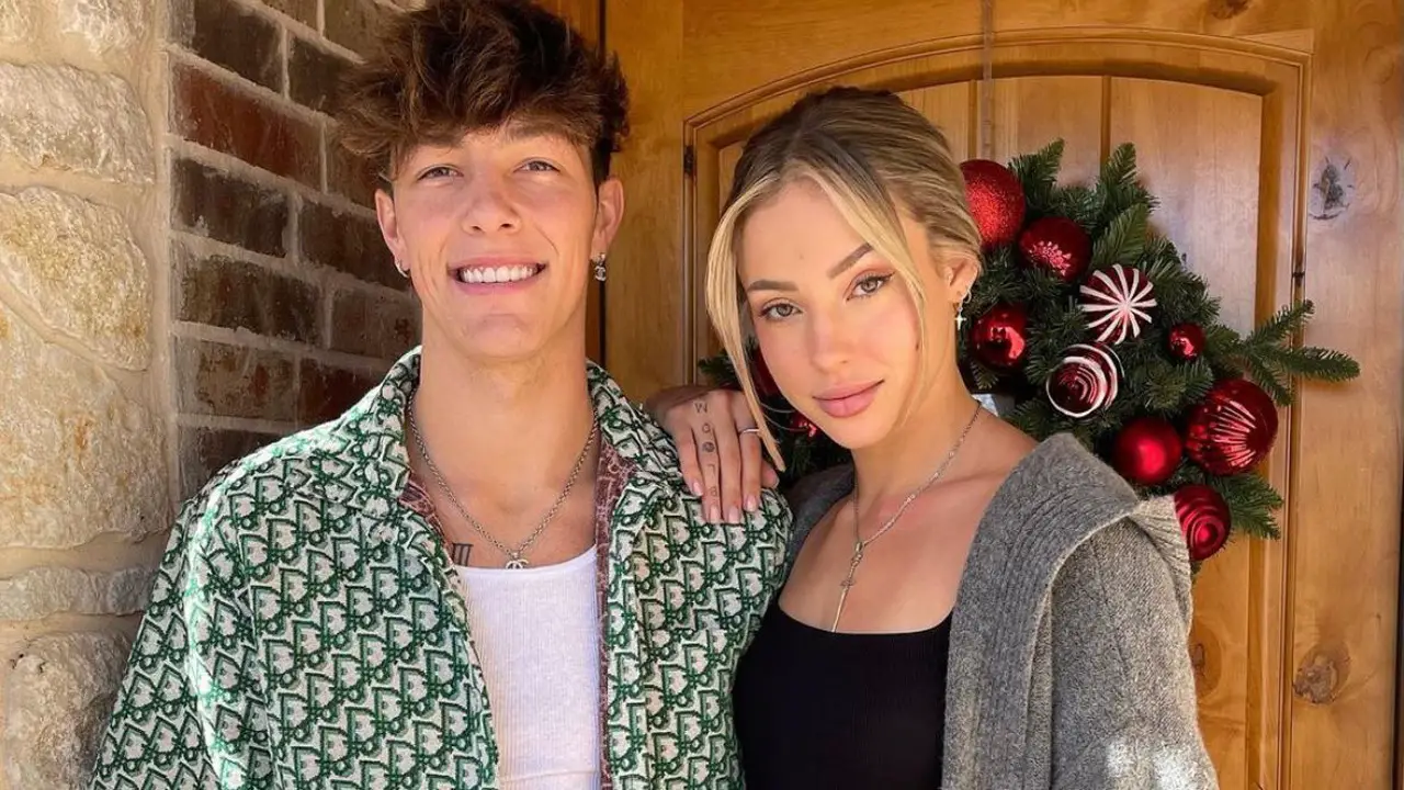 Charly Jordan with her ex-boyfriend, Tayler Holder.