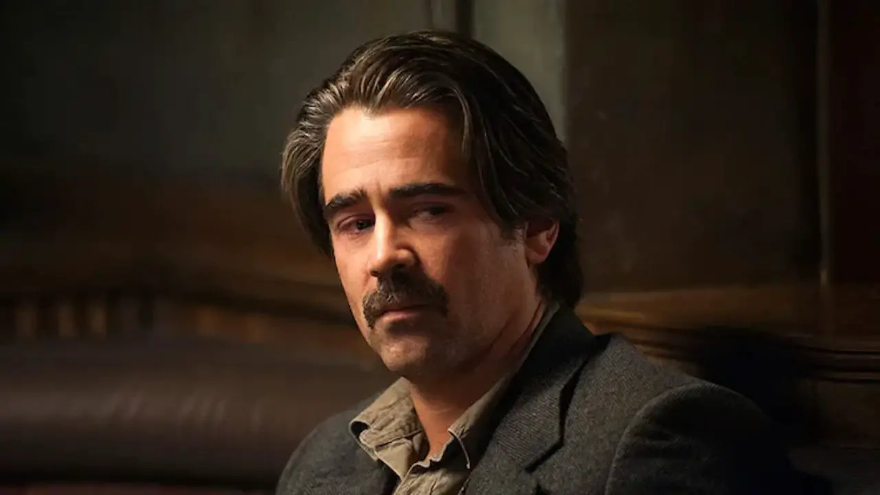 Colin Farrell as Ray Velcoro in True Detective. celebsindepth.com