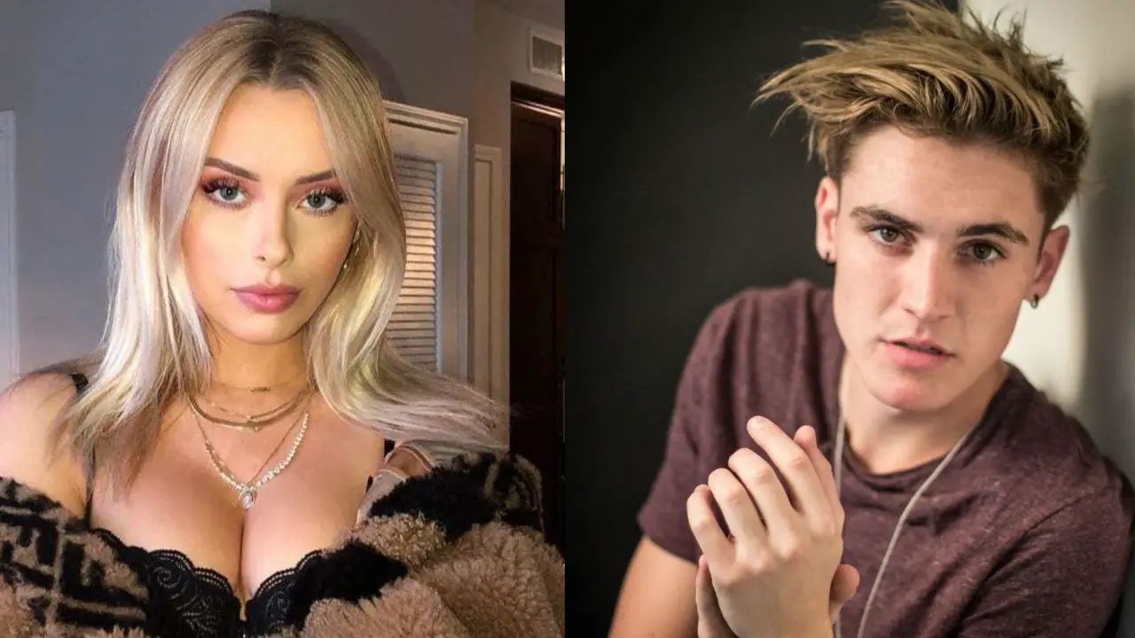 Corinna Kopf is in a relationship with her boyfriend, Sammy Wilk, in 2023. celebsindepth.com