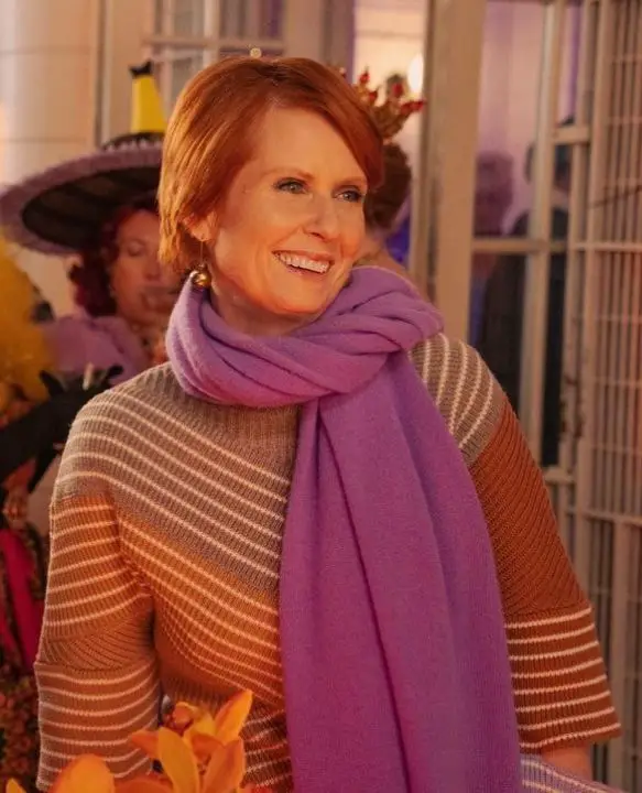 Cynthia Nixon had the same teeth before and has the same after years. celebsindepth.com