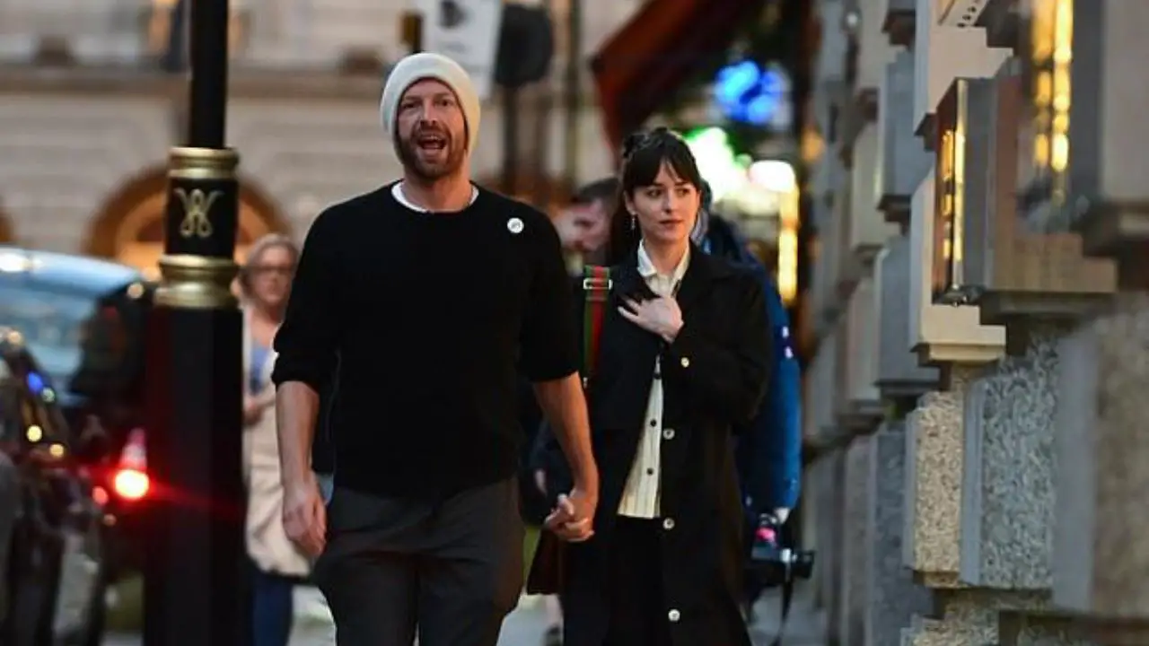 Dakota Johnson and Chris Martin have been dating since 2017.