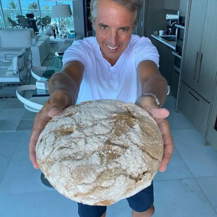 Dan Buettner is dating his girlfriend, Kathy Fresto. celebsindepth.com 