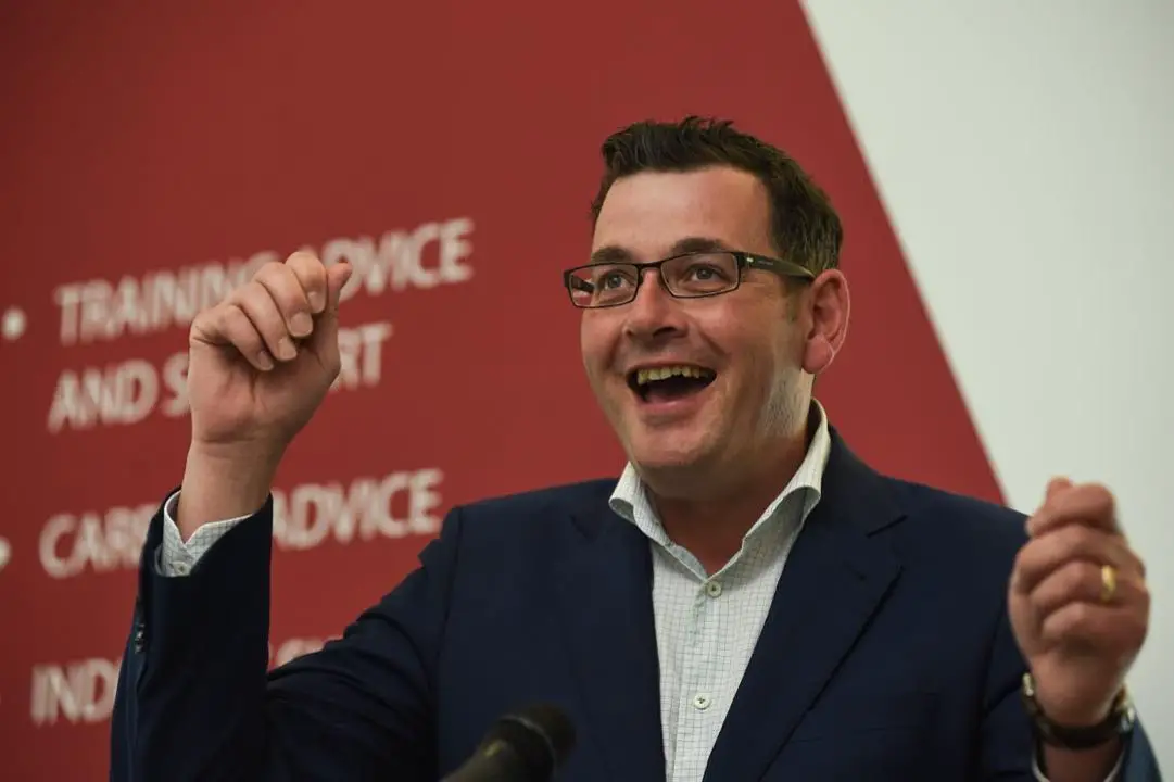 Daniel Andrews has indeed lost some weight in recent years. celebsindepth.com