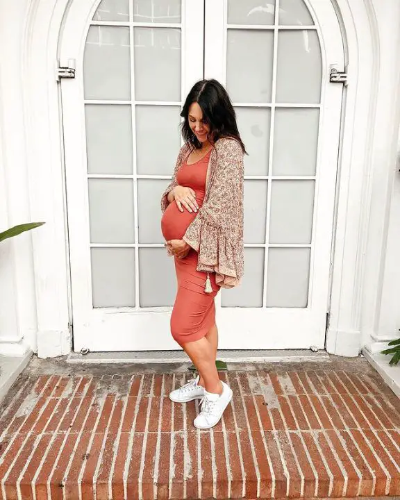 After Daryl Ann Denner's pregnancy, she did shed her weight. celebsindepth.com
