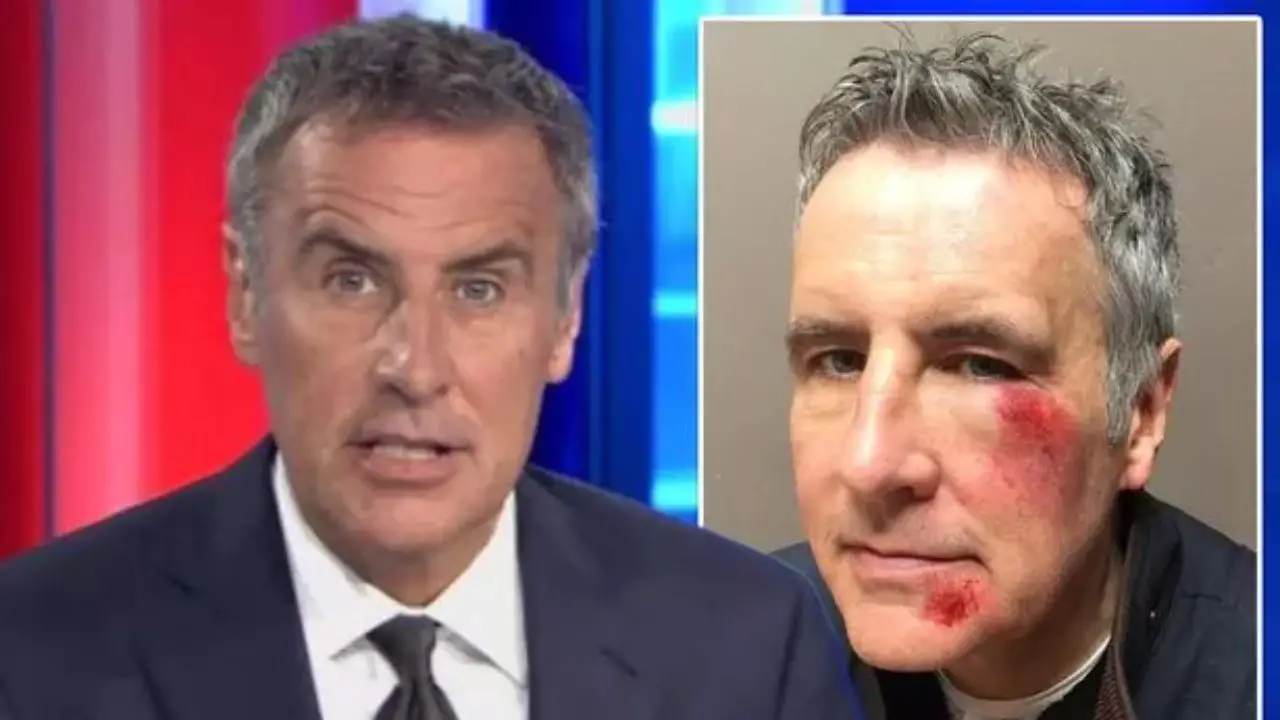 Dermot Murnaghan had an accident, leaving scars. celebsindepth.com