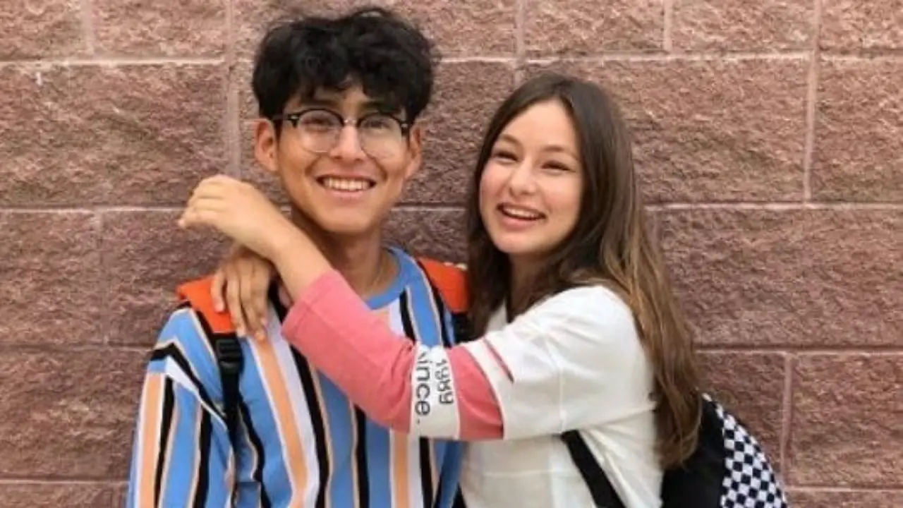 Dez Machado with her ex-boyfriend Renato.