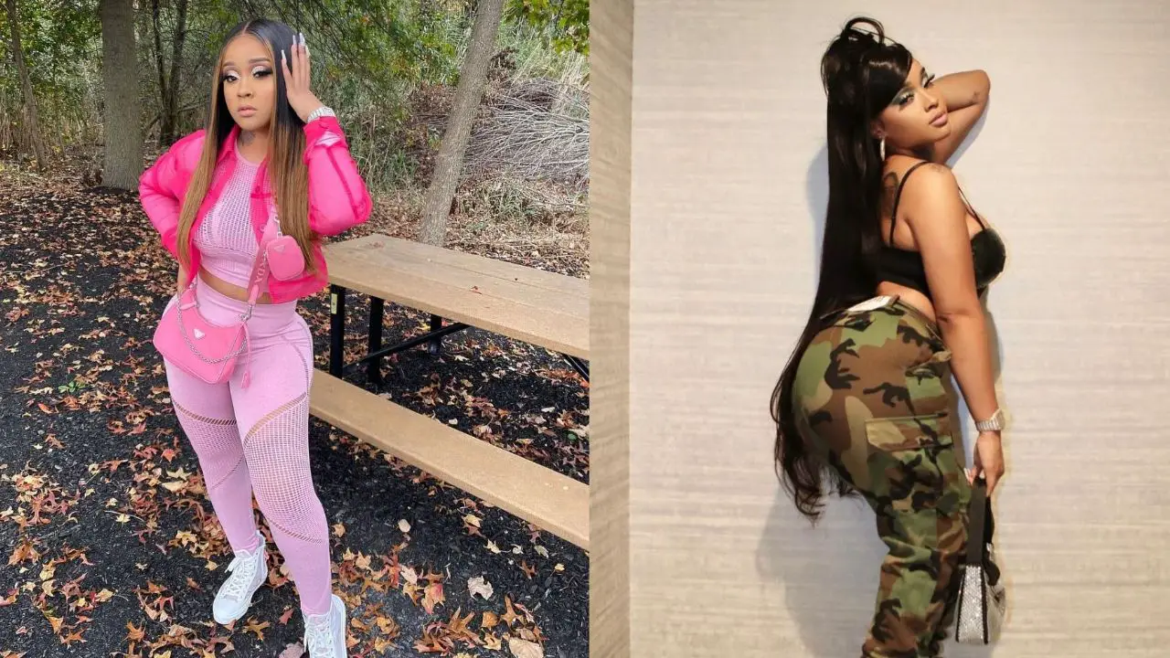 Stunna Girl before and after having BBL. celebsindepth.com