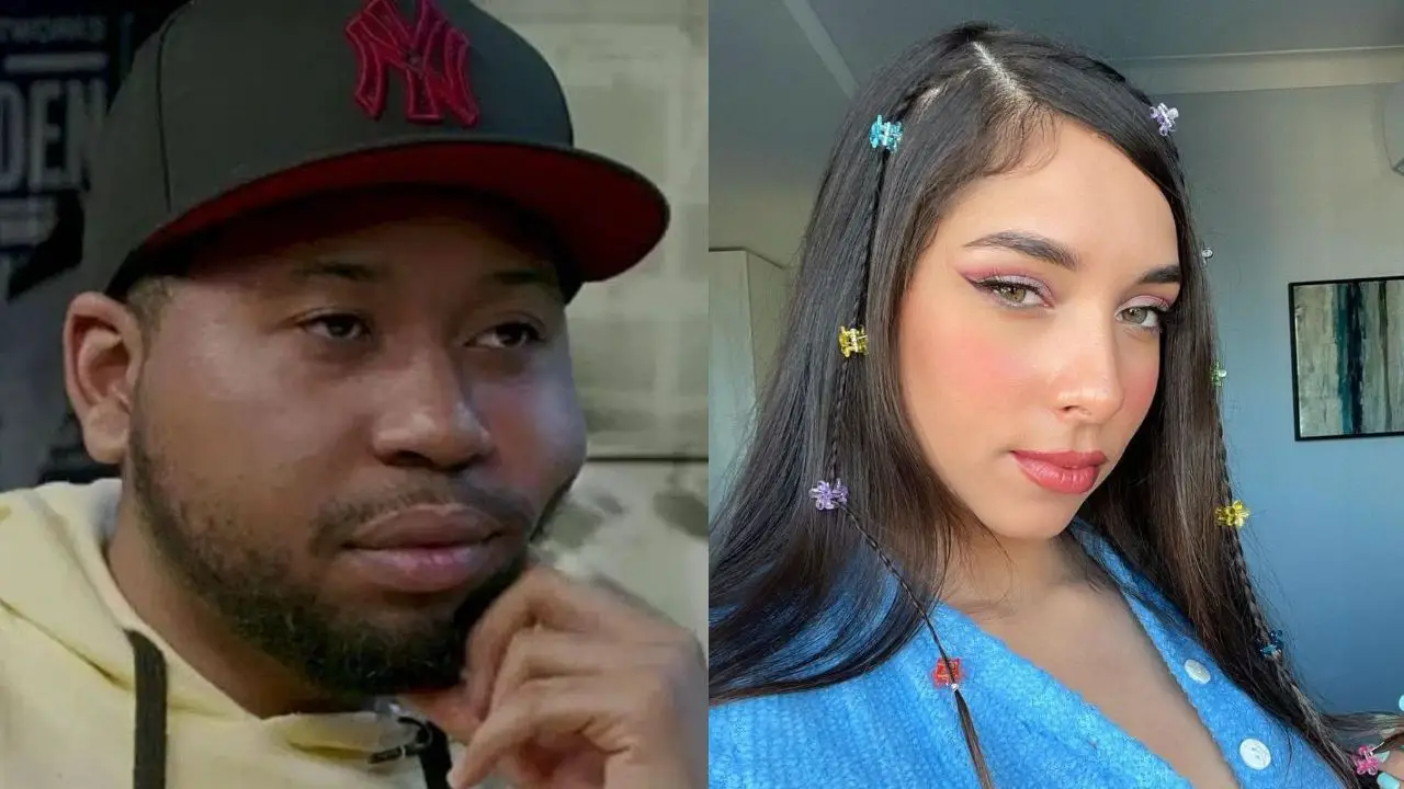 DJ Akademiks and his ex-girlfriend, Angelica/Andrea Ggx.