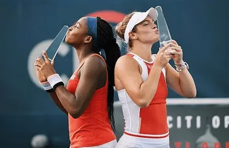 Caty McNally and Coco Gauff win their first WTA title.
