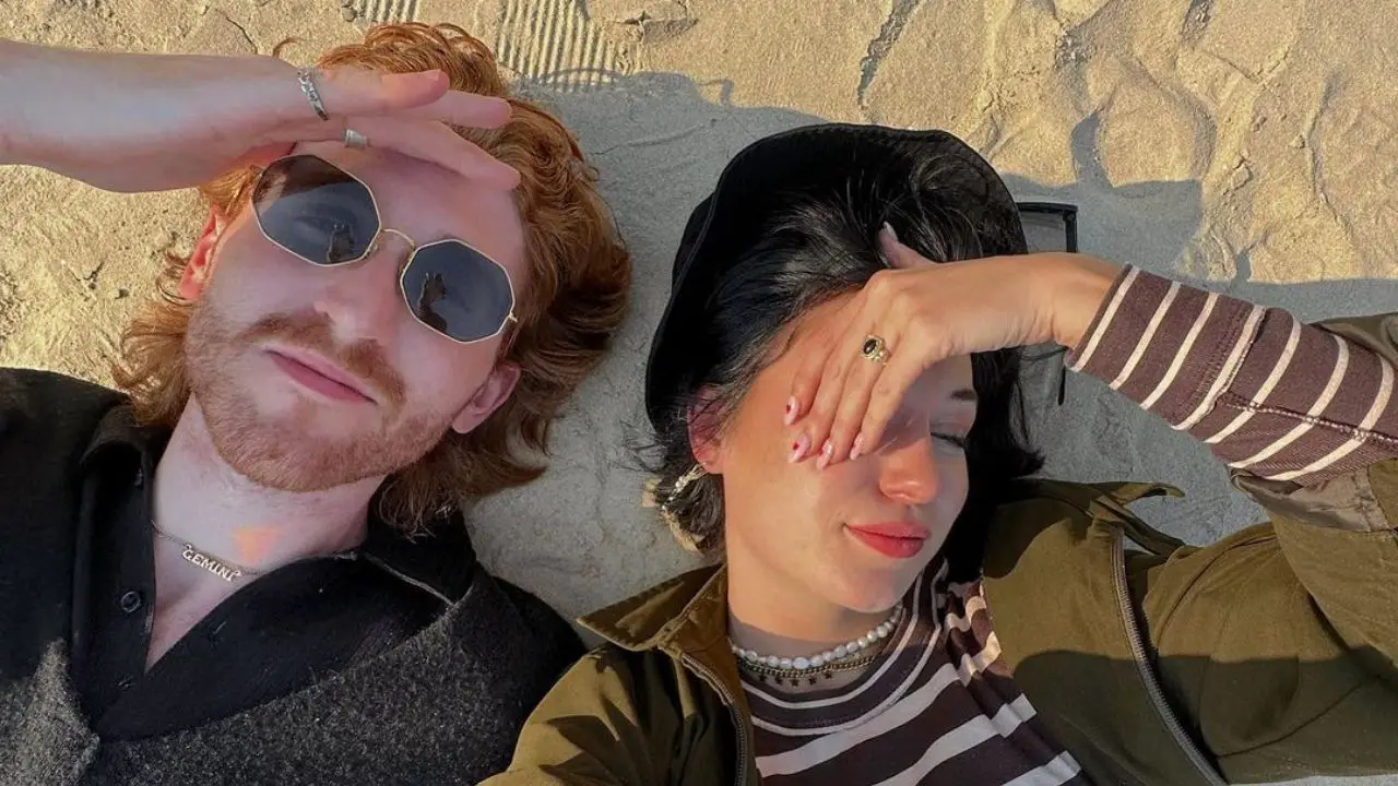 Ebcjpg enjoying her vacation with her boyfriend, Scott Sinclair.