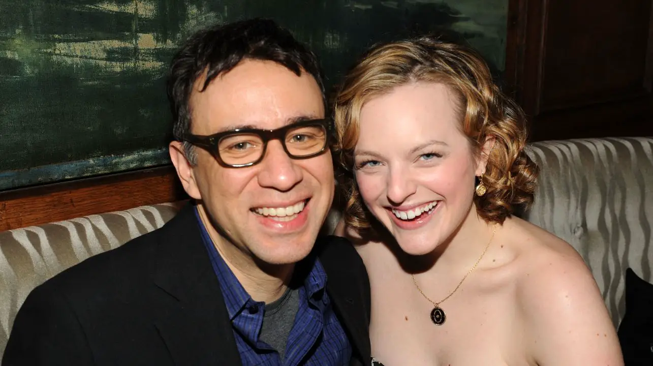 Elisabeth Moss was married to her husband, Fred Armisen, until 2011. celebsindepth.com