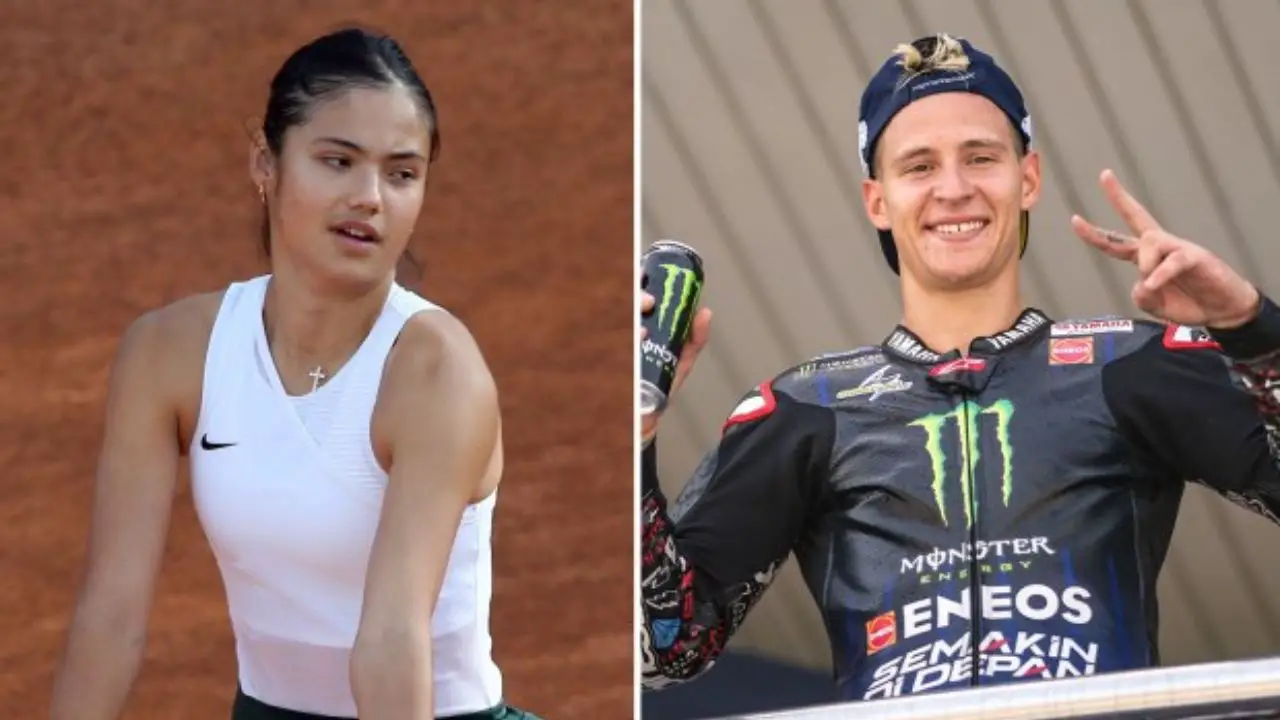 Emma Raducanu was rumored with Fabio Quartararo.