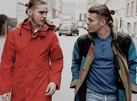 Marco Ilsø and Alex Høgh Andersen auditioned for Vikings at the same time.